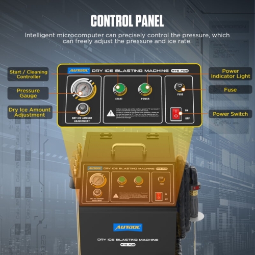 AUTOOL HTS705 Stroj za pjeskarenje suhim ledom