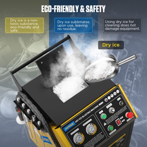 AUTOOL HTS709 Stroj za pjeskarenje suhim ledom