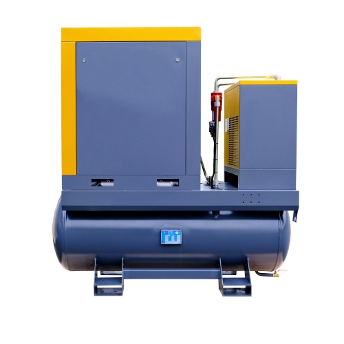 3-u-1 vijčani kompresor 15 kW | 2300 l/min | Spremnik od 500 l i odvlaživač zraka