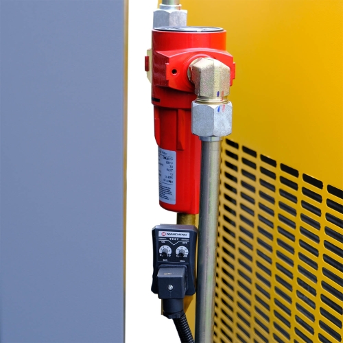 3-u-1 vijčani kompresor 15 kW | 2300 l/min | Spremnik od 500 l i odvlaživač zraka