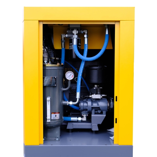 3-u-1 vijčani kompresor 15 kW | 2300 l/min | Spremnik od 500 l i odvlaživač zraka