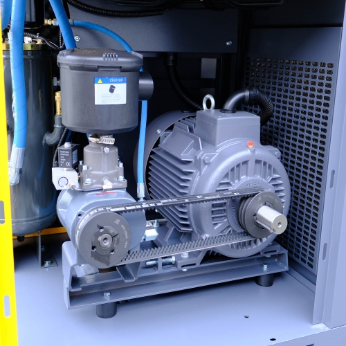 3-u-1 vijčani kompresor 15 kW | 2300 l/min | Spremnik od 500 l i odvlaživač zraka