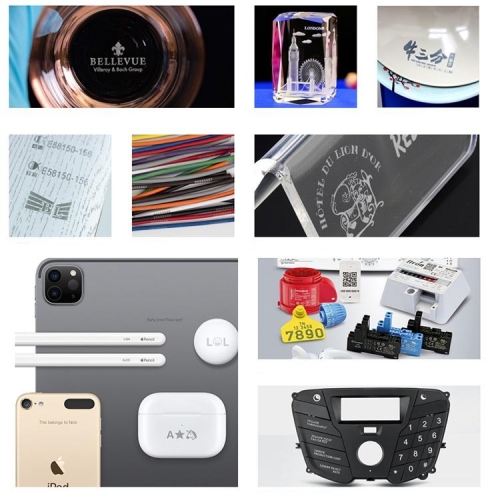 Prijenosni laserski graver za označavanje površina, otporan na UV zračenje, 5 W, 100 x 100 mm