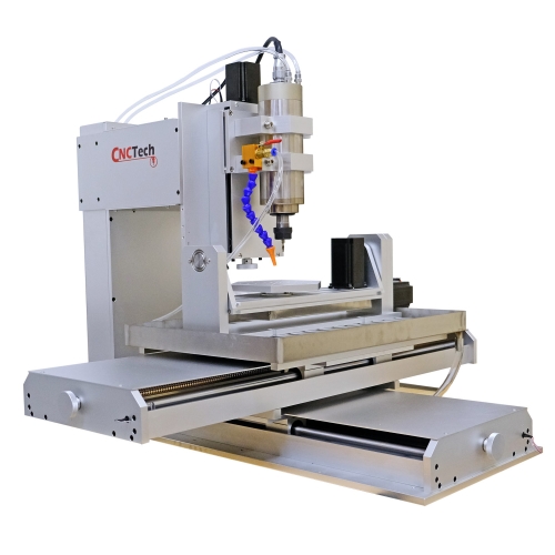 CNC glodalica CNCTech 6040 5D, 2,2 kW – 5 osi, USB + pribor