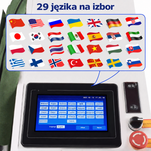 LASERSKI čistač i aparat za zavarivanje 3 u 1 FIBER 1500W V3 + PRIBOR