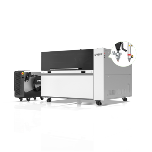 GWEIKE M3 PRO — FIBER izvor i stol s CO₂ laserom