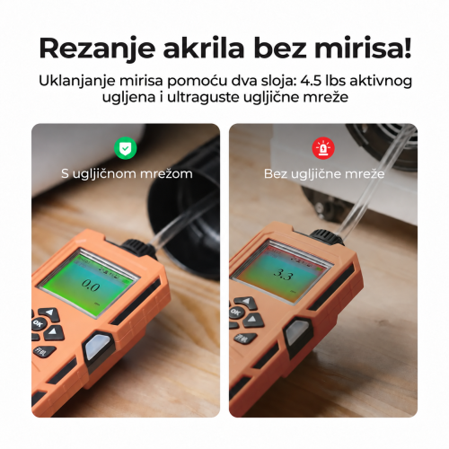 pročišćivač zraka xTool SafetyPro™ AP2/AP2 Max sa sustavom SuperCyclone