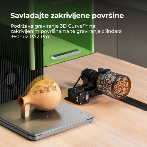 xTool F1 Ultra — dvulaserski graver 20 W: vlaknasti i diodni laser