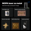 xTool F2 Ultra MOPA + UV — komplet: 60 W, 220 × 220 mm + 5 W, 200 × 200 mm (opcionalni diodni laser 40 W)