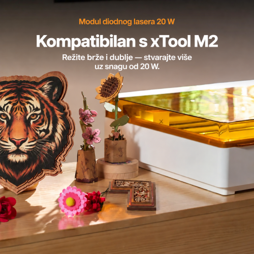 Laserski modul 20 W kompatibilan s xTool M2
