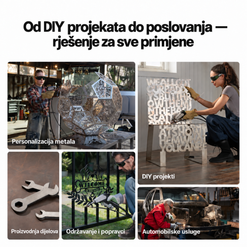 xTool MetalFab — laserski zavarivač i FIBER laserski rezač