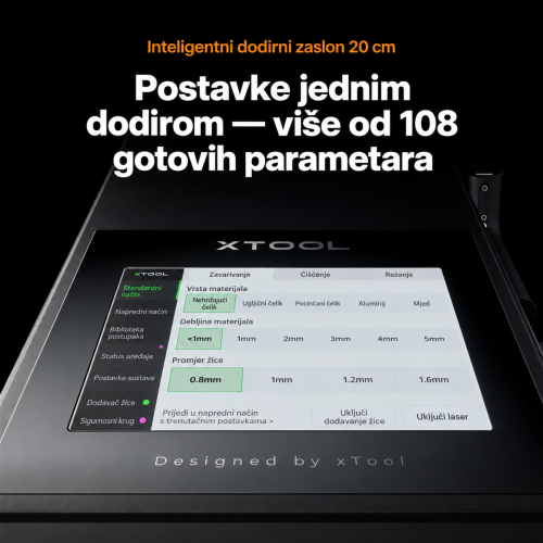 xTool MetalFab — laserski zavarivač i FIBER laserski rezač