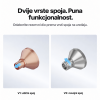 Usporedba utičnog spoja V1 i navojnog spoja V2 mlaznice za čišćenje — ponuda obuhvaća samo jednu mlaznicu V1