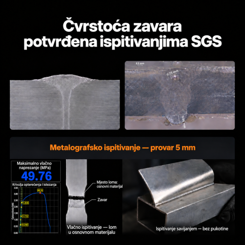 xTool MetalFab — laserski zavarivač — fotografija 6