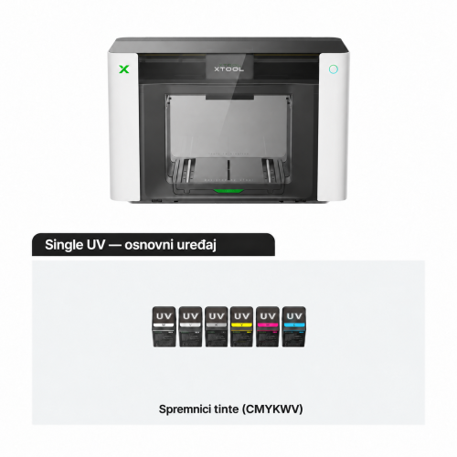 xTool O1 Omni Printer — UV, UV DTF, DTG i DTF pisač 4 u 1