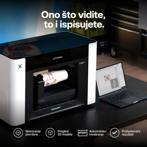 Rotacijski nastavak xTool OR1 za O1 Omni Printer