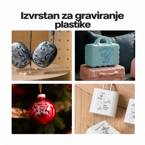 Primjeri graviranja plastike modulom IR 5 W