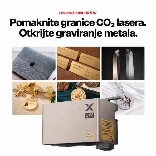 Modul IR 5 W i primjeri graviranja metala