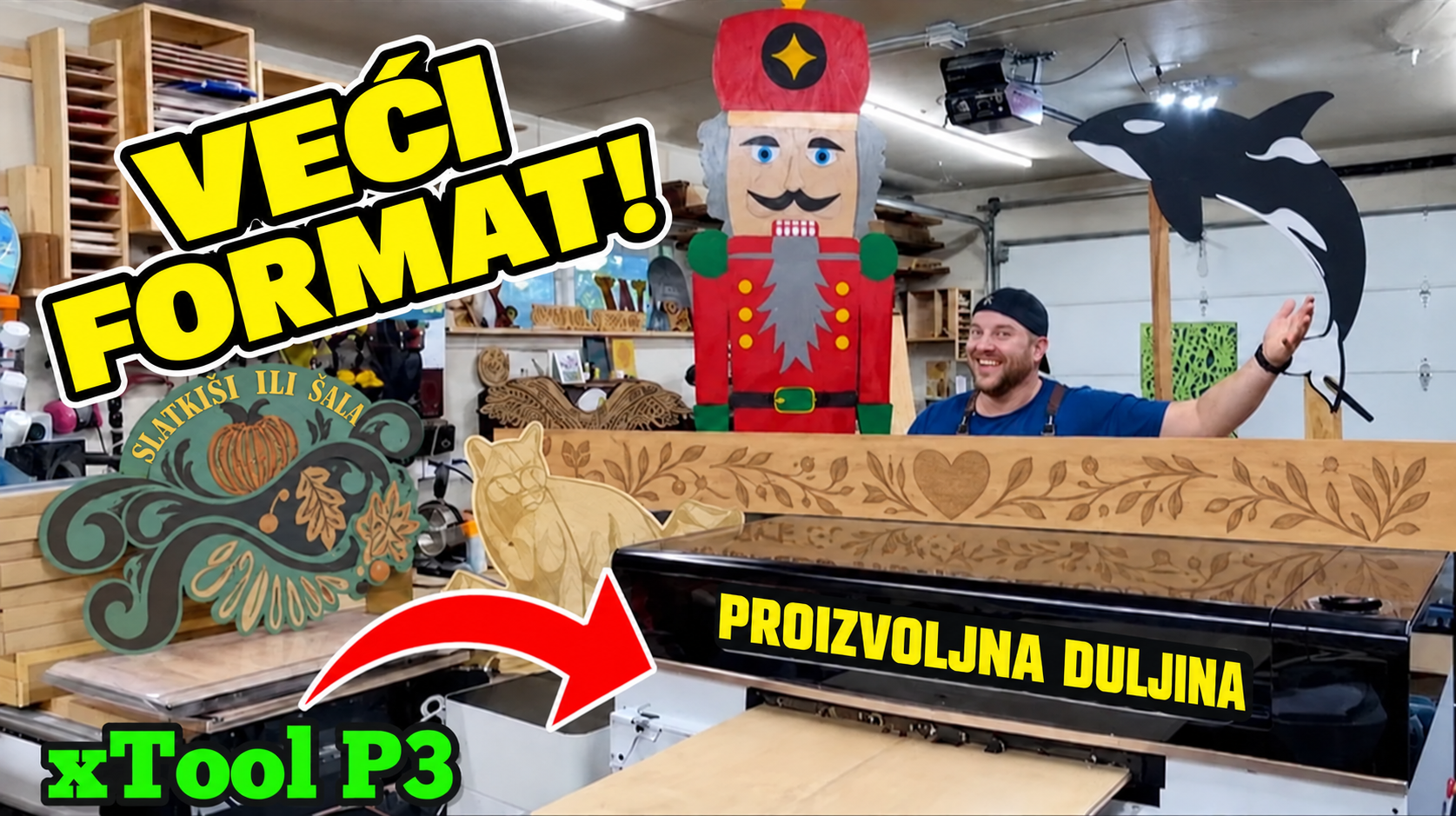 Six Eight Woodworks govori o mogućnostima xTool P3