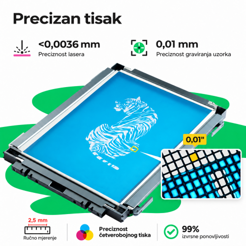 Sitotiskarski uređaj xTool: prvo rješenje za sitotisak uz pomoć lasera